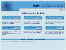 Tablet Screenshot of e-d-w.de
